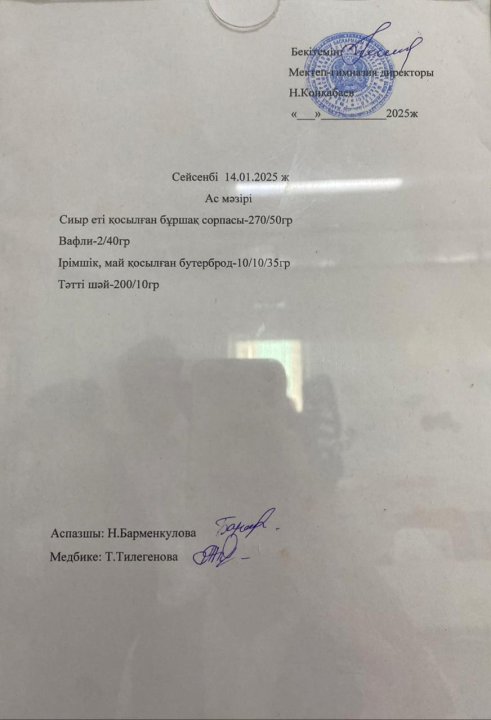 Ас мәзірі