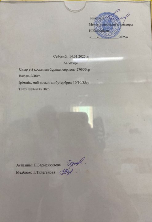 Ас мәзірі