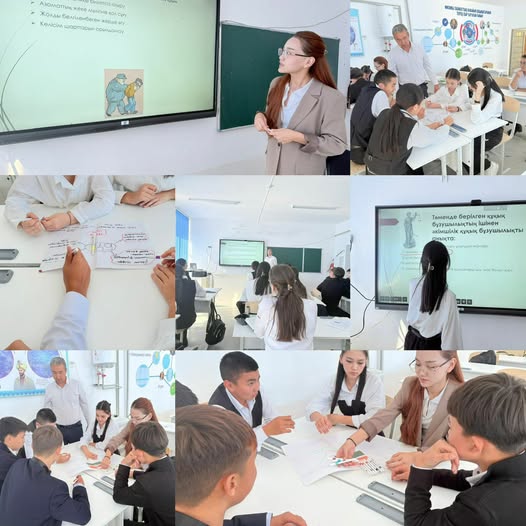 9 "А" сыныбымен  Әкімшілік құқық қандай қоғамдық қатынастарды реттейді? тақырыбында ашық сабақ