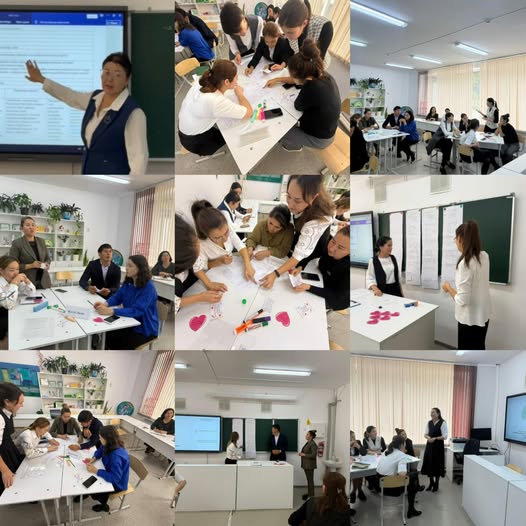 "Сапалы сабақты жоспарлаудың негізі - тиімді ҚМЖ" тақырыбында жас мамандармен семинар