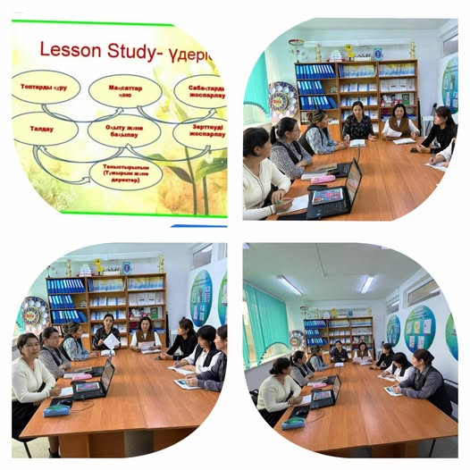 8б сыныбымен сабақты бірлесе жоспарлау және зерттеу Lesson Study үдерісін өткізу