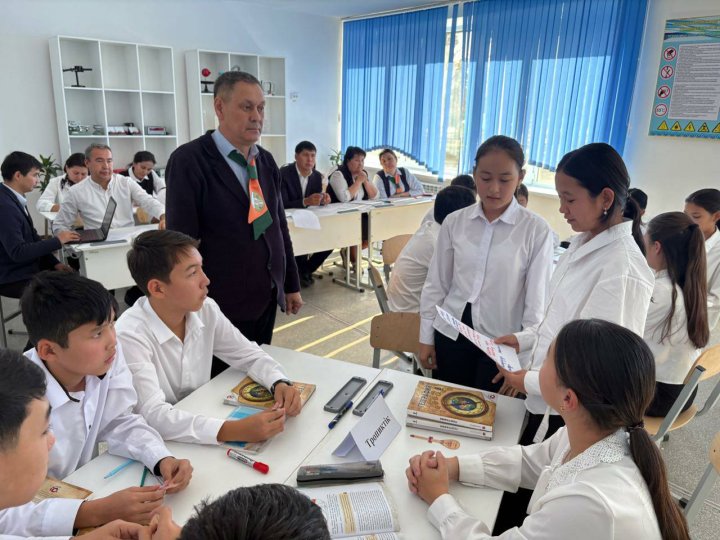 8 ‘’Ә’’ сынып білім алушыларымен  ‘’Климаттық белдеулер’’